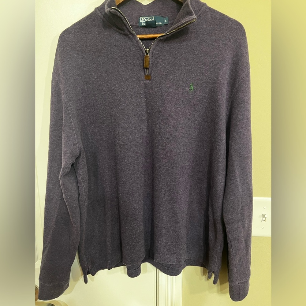 Ralph Lauren Quarter-Zip Pullover Sweater